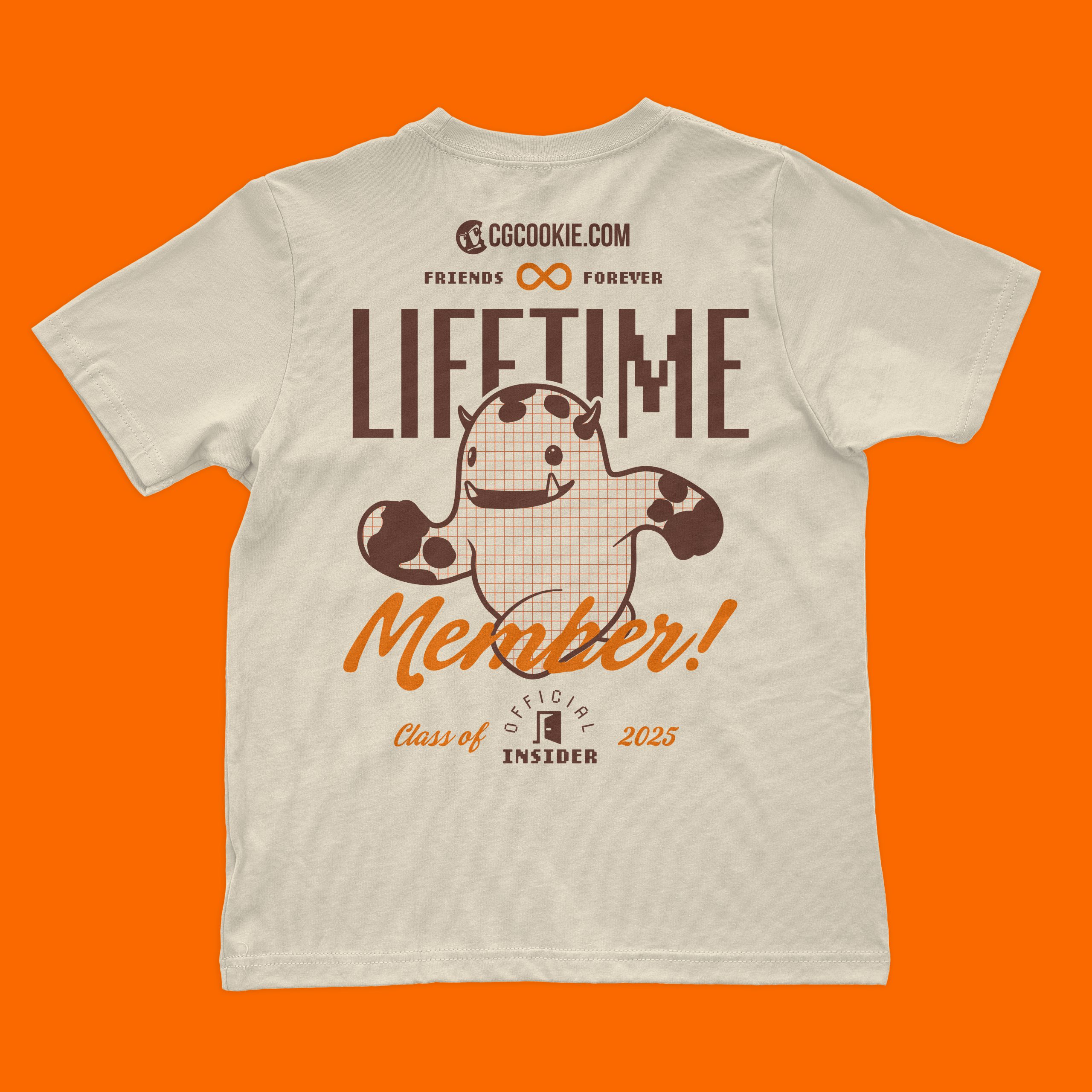 2025 Lifetime Shirt Back Mockup