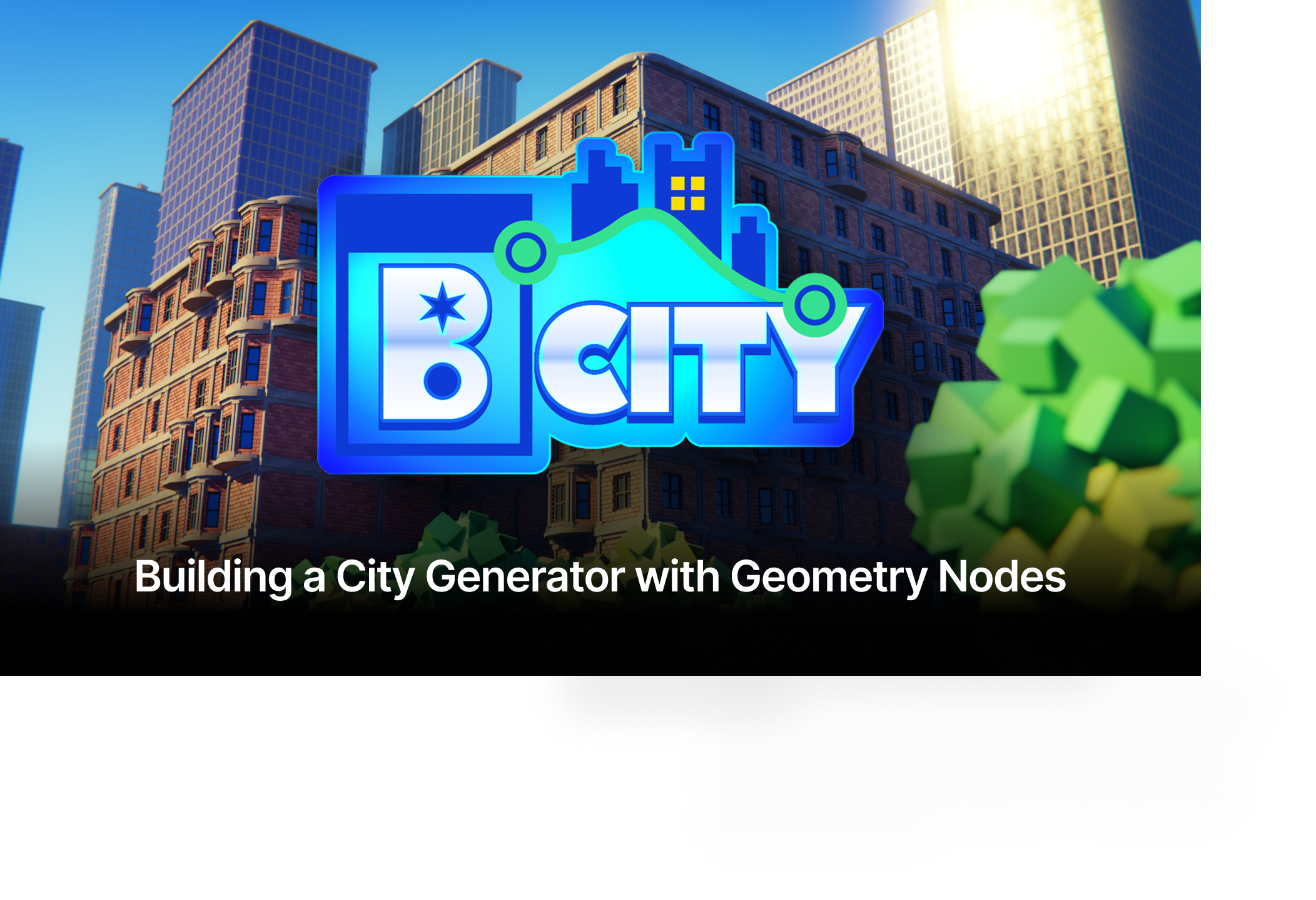 BCITY Course Card