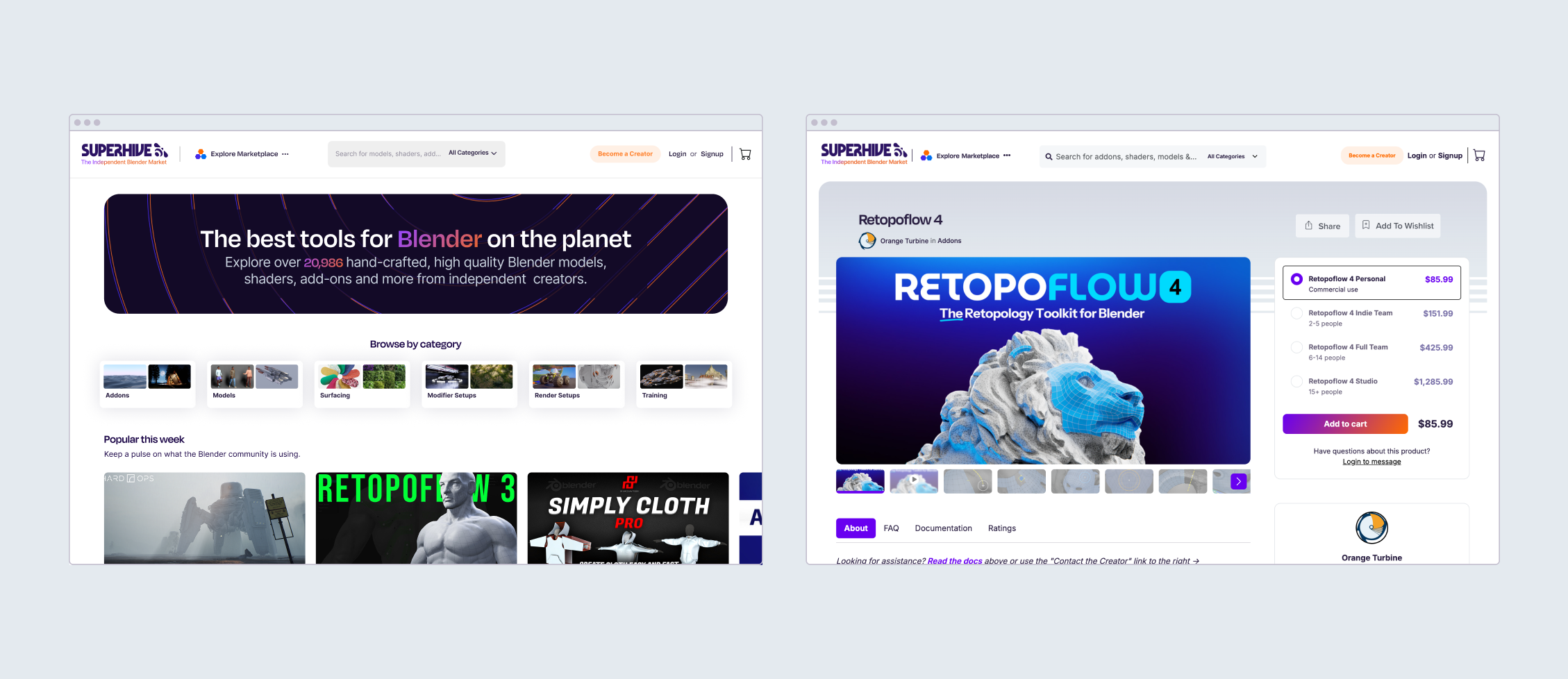 Superhive Websites
